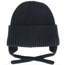 Calikids - Tuque d'hiver doublée en tricot doux - Noir